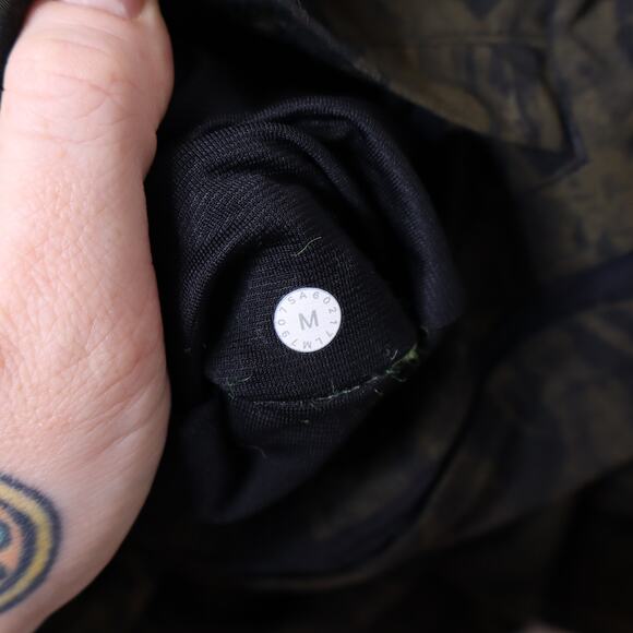 LULULEMON Pace Breaker Short 9" Military Green Black Training Active Men's M - Picture 10 of 10